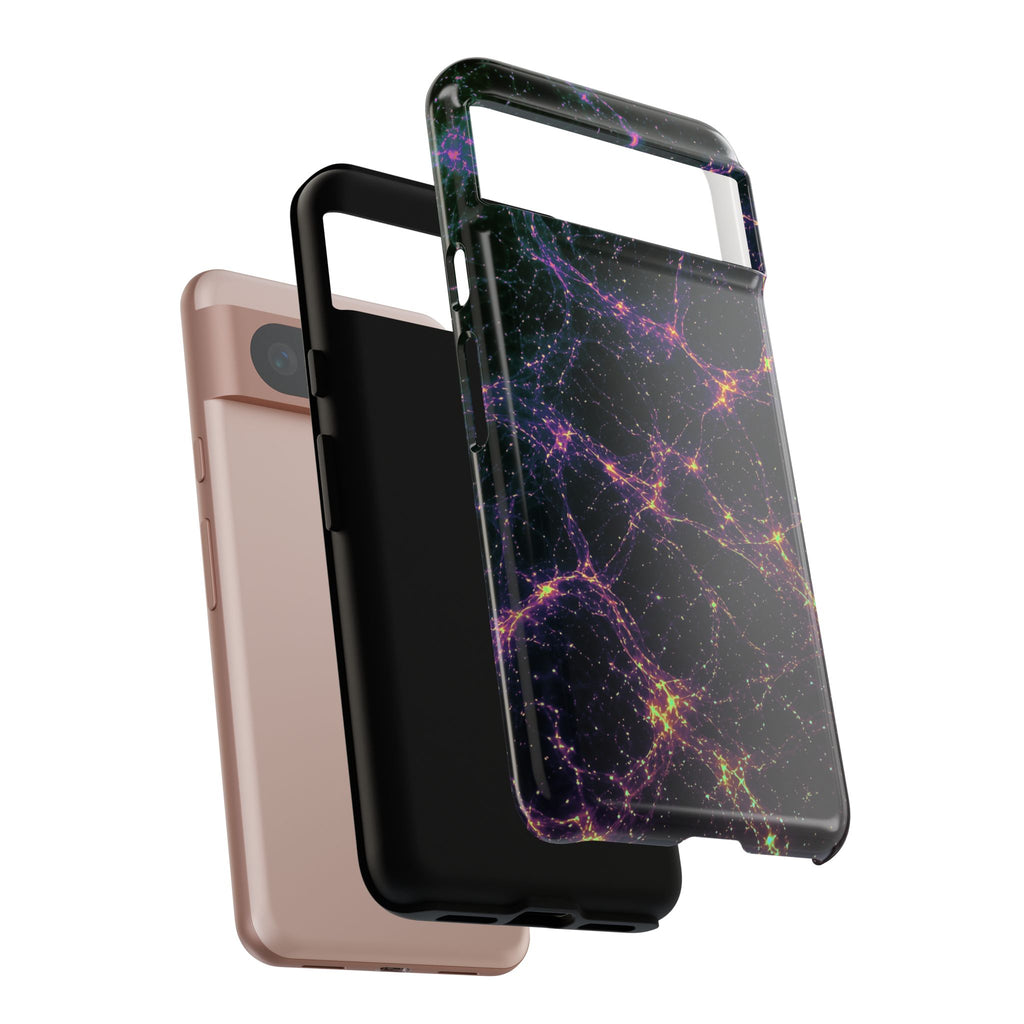 Neon Mycelium - Holographic Phone Case