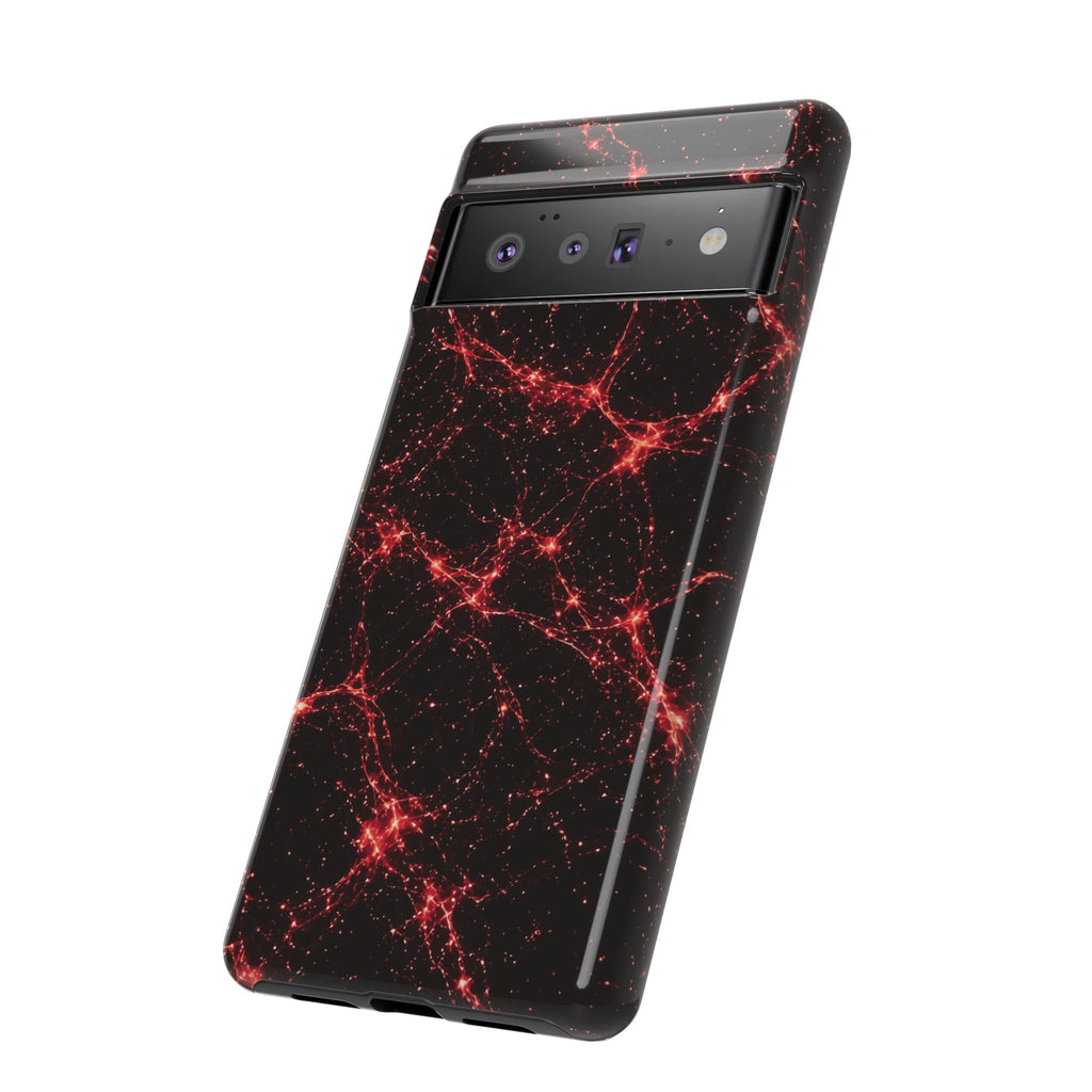 Neon Mycelium - Blood Moon Phone Case