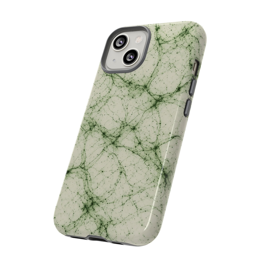 Neon Mycelium - Matcha Latte Phone Case