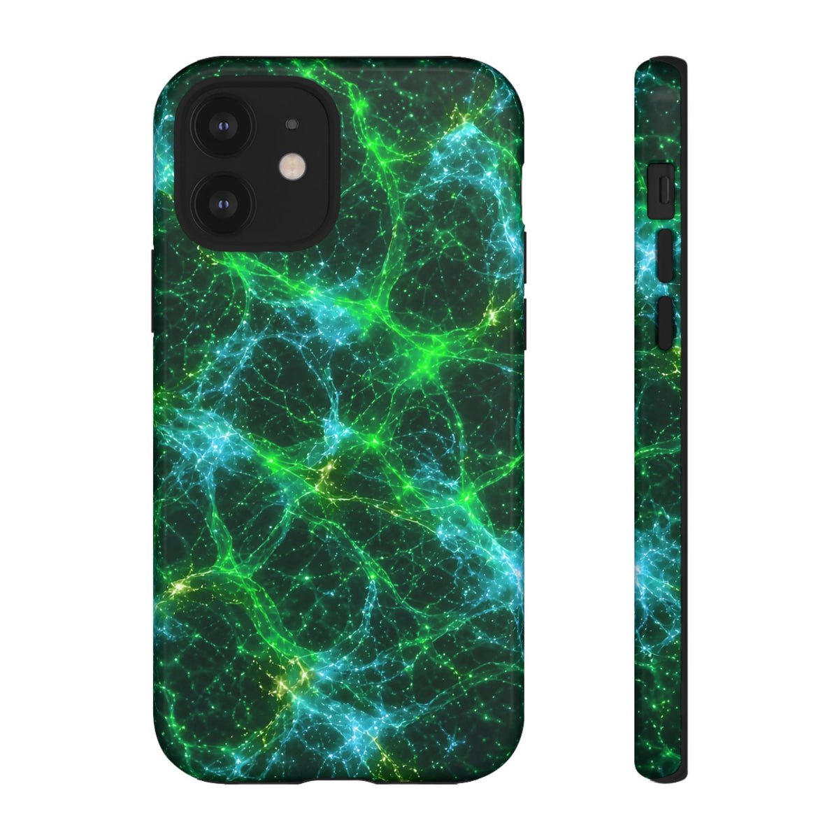 Neon Mycelium - Mermaid Phone Case