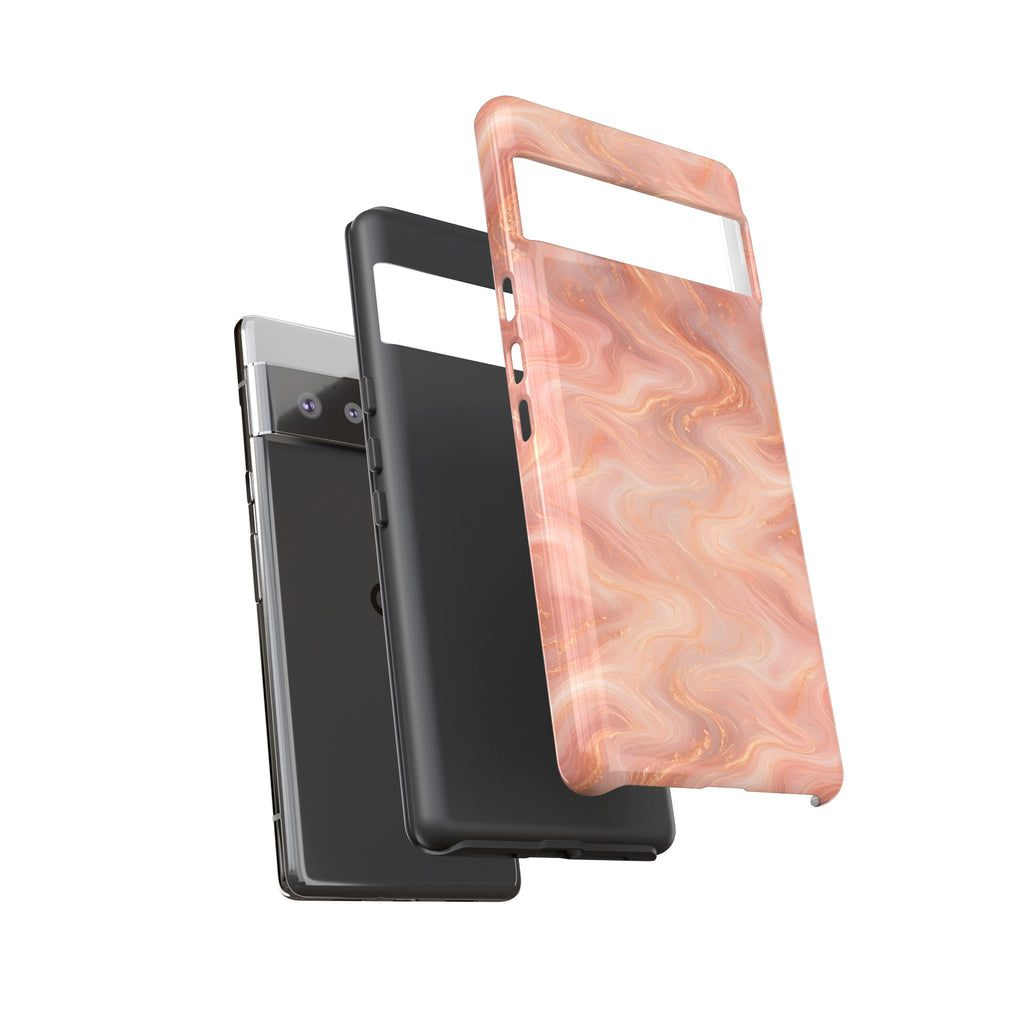Rose Gold Marble Phone Case