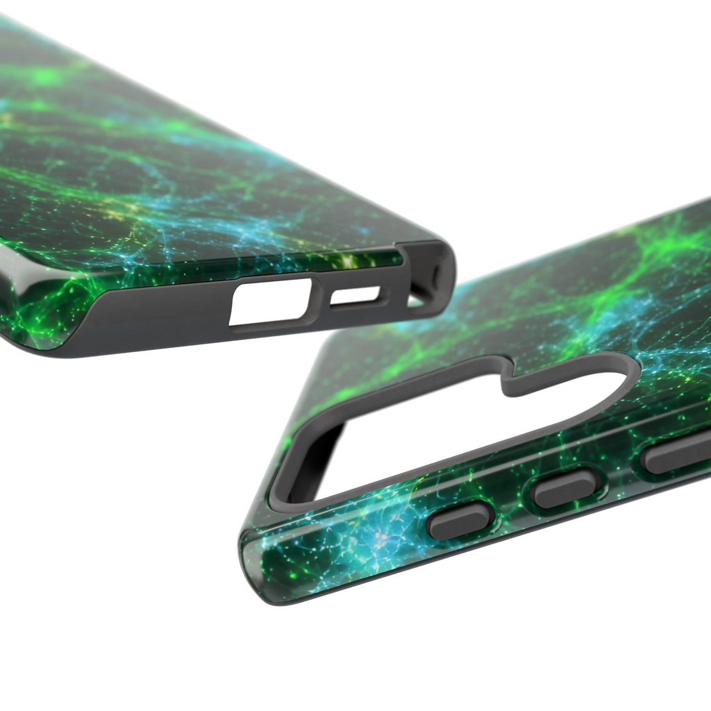Neon Mycelium - Mermaid Phone Case