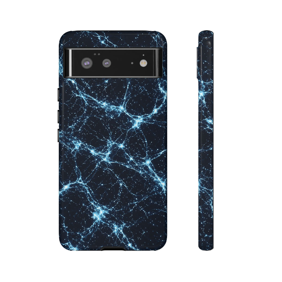 Neon Mycelium - Ice Crystal Phone Case