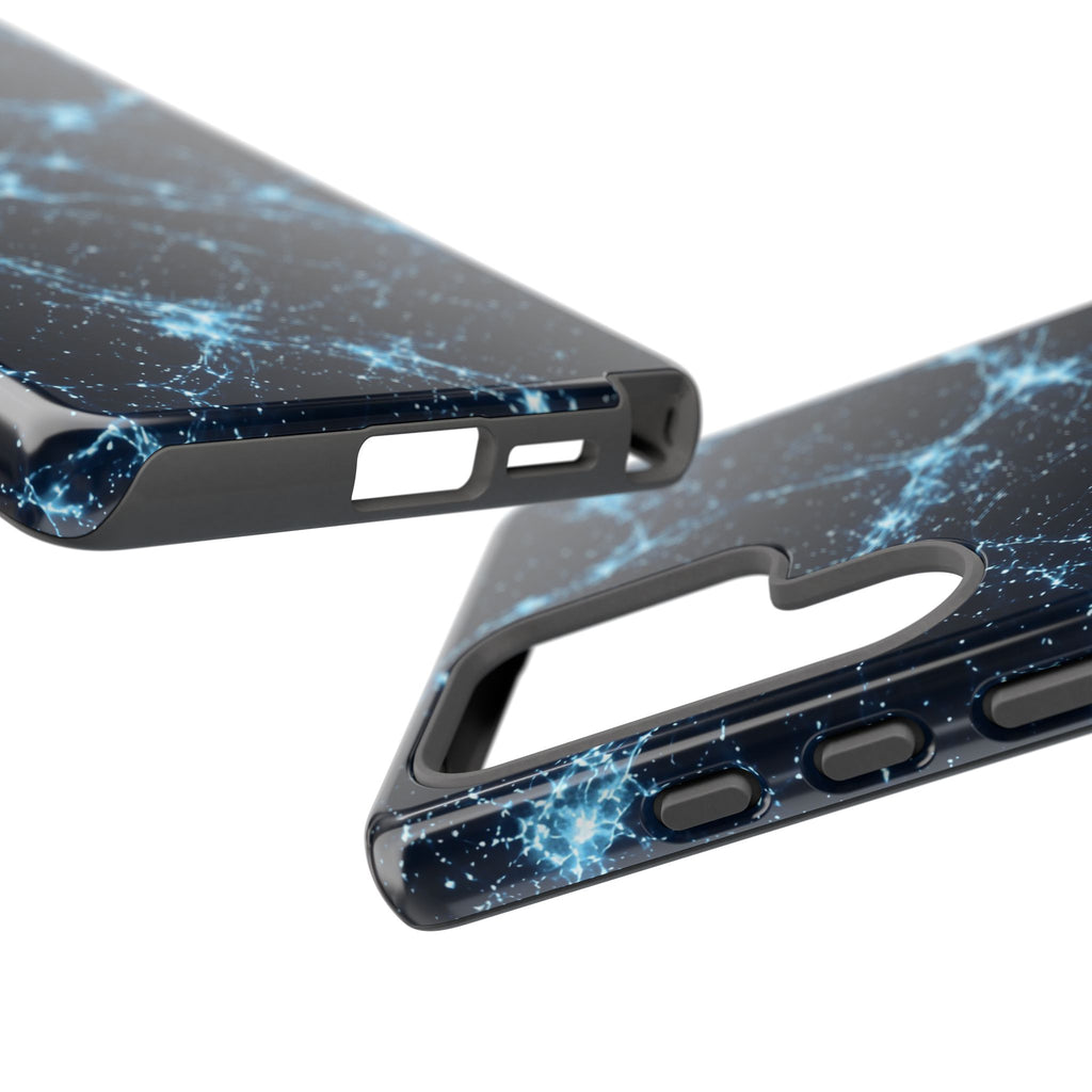 Neon Mycelium - Ice Crystal Phone Case