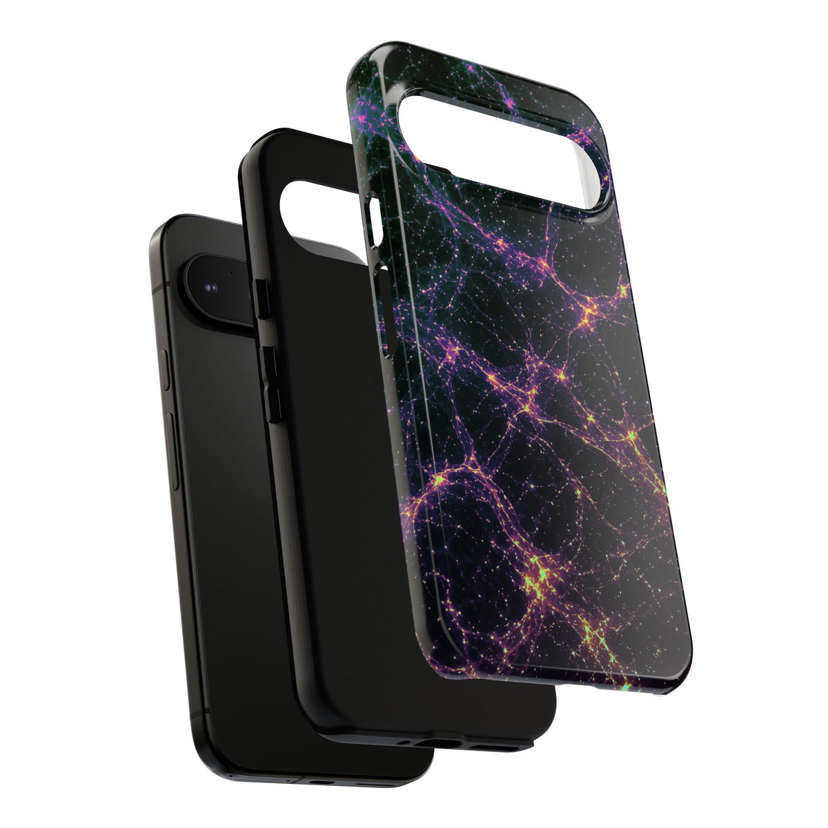 Neon Mycelium - Holographic Phone Case