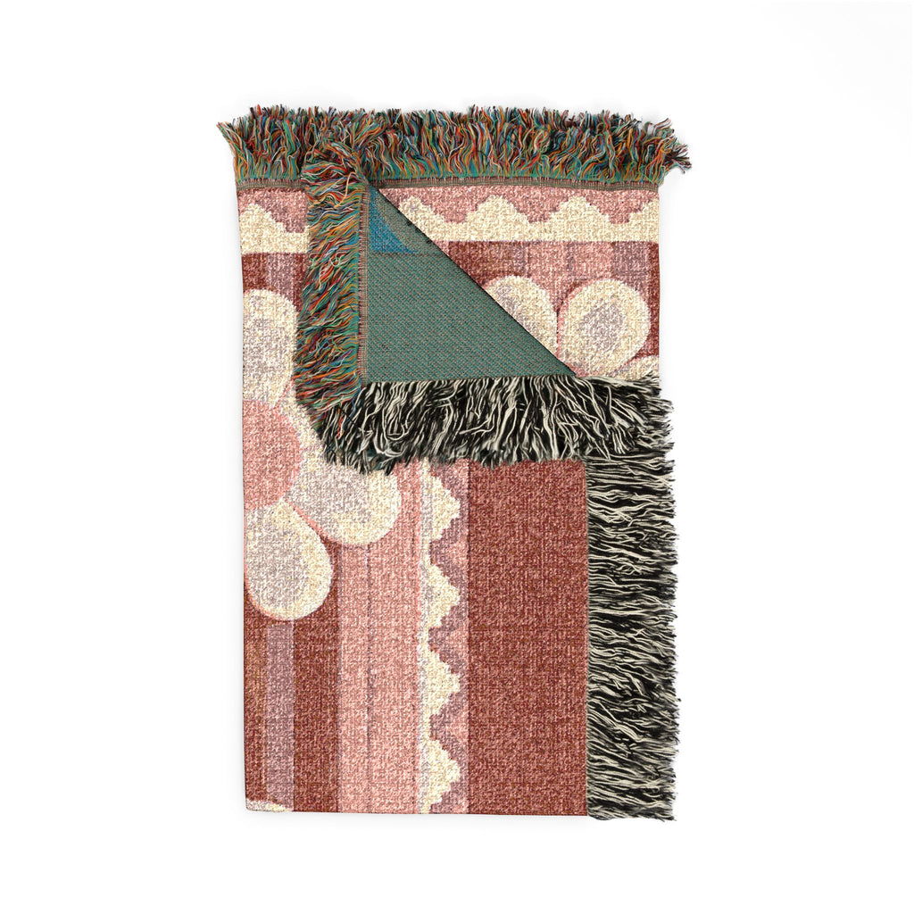 BLXNTT Pink Hippie Woven Blanket #2