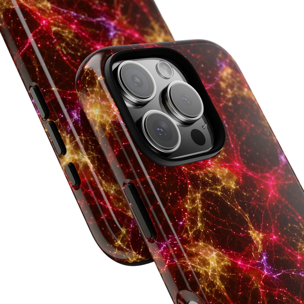 Neon Mycelium - Rainbow Nerve Phone Case