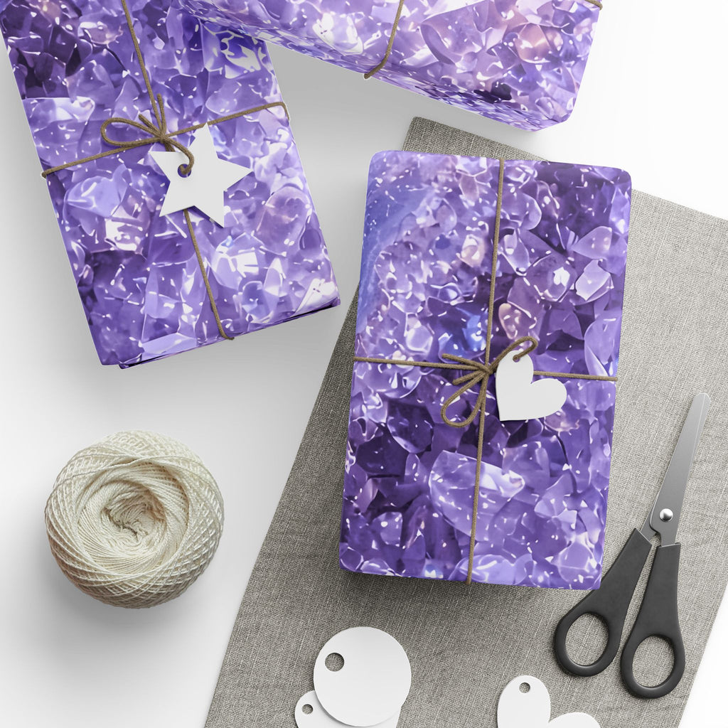 Geode Core - Lilac Dream Wrapping Paper
