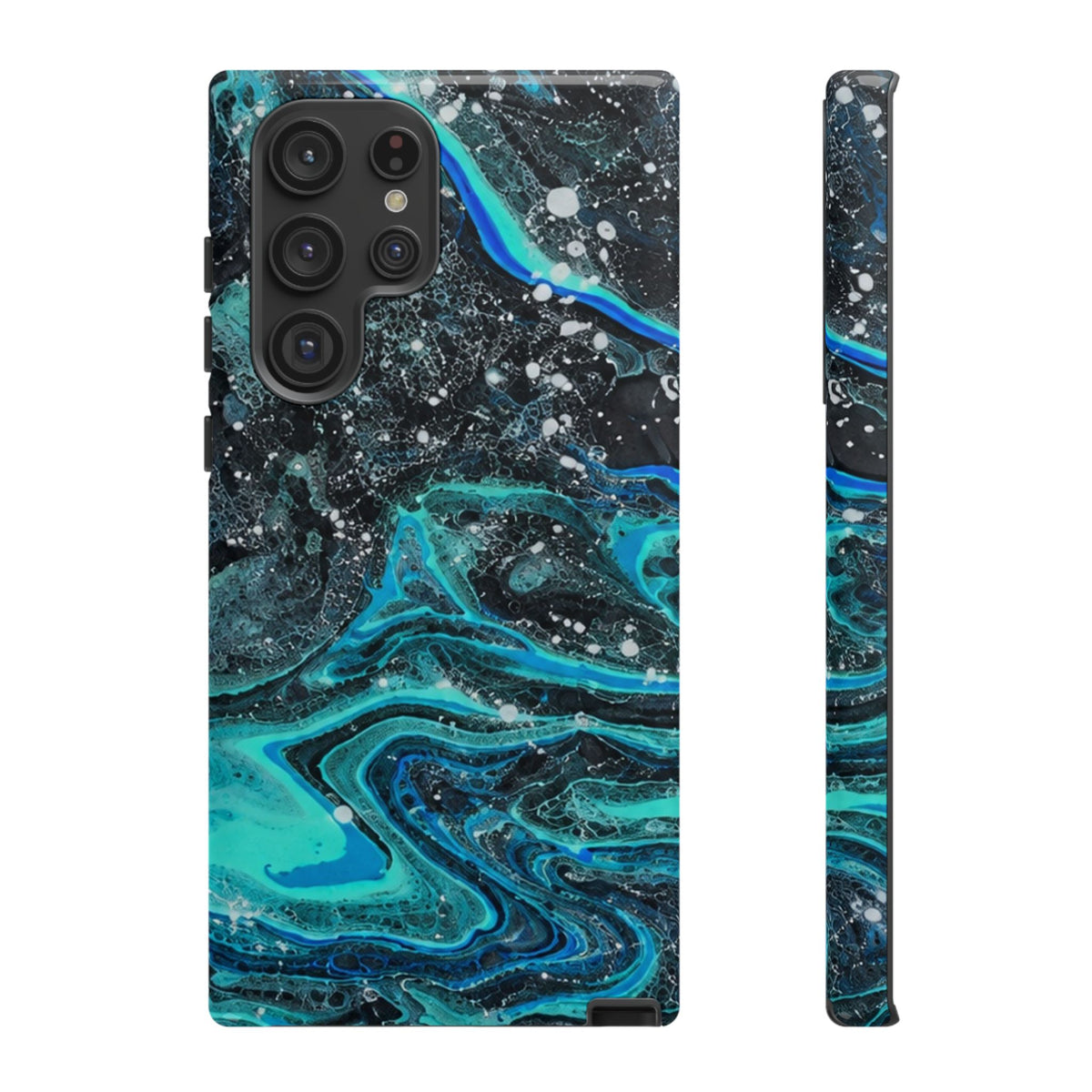 BLXNTT Deep Current Pour Tough Phone Case