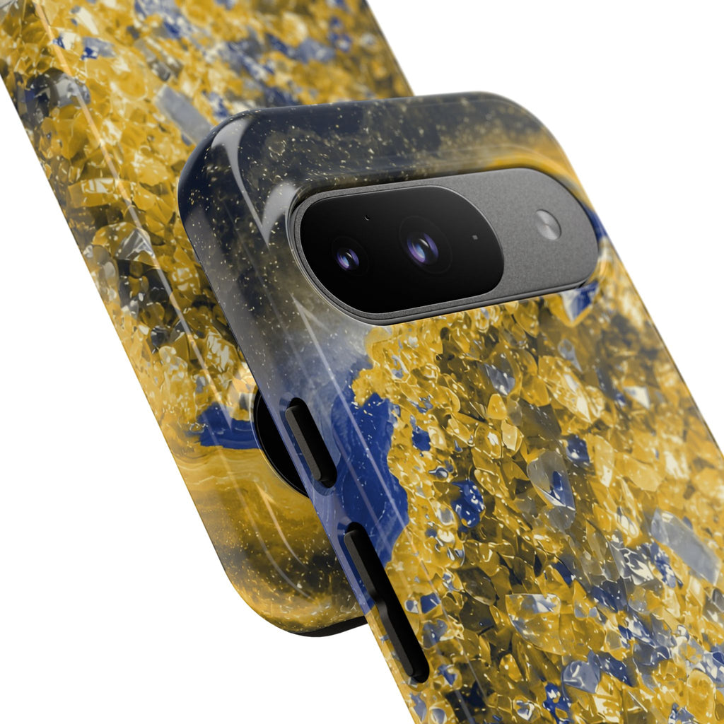 Geode Core - Mustard Navy Phone Case