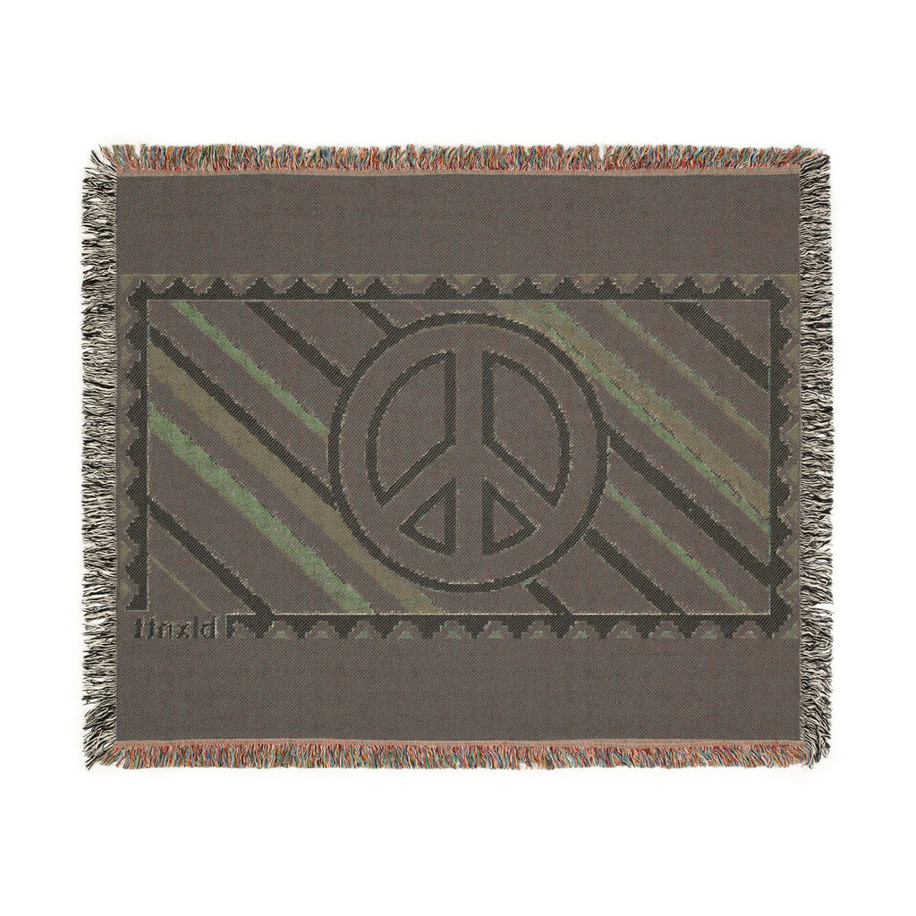 BLXNTT Purple Hippie Woven Blanket #4