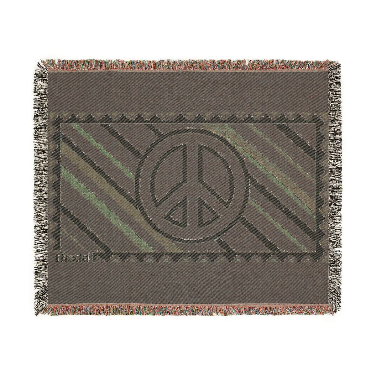 BLXNTT Purple Hippie Woven Blanket #4