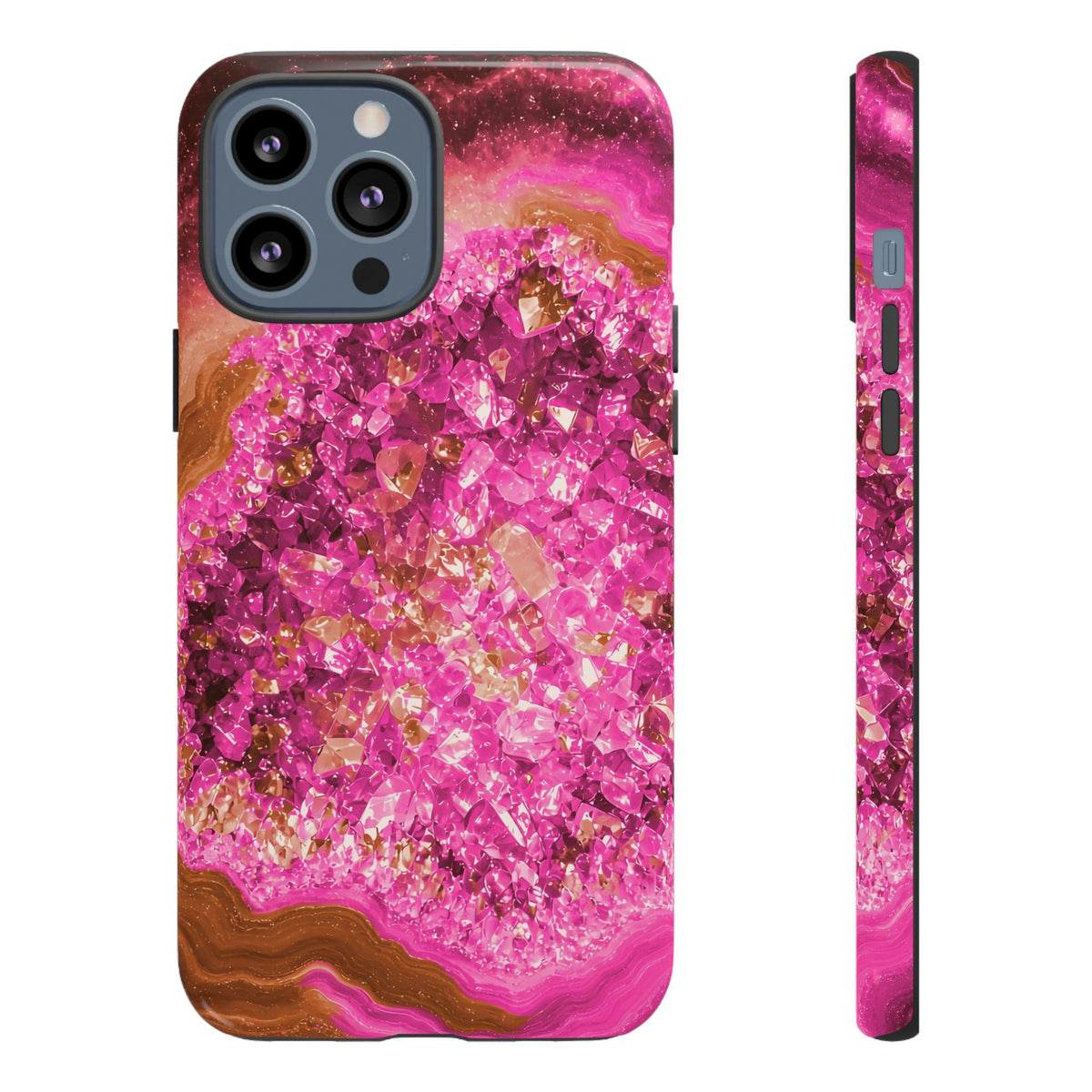Geode Core - Terracotta Neon Phone Case