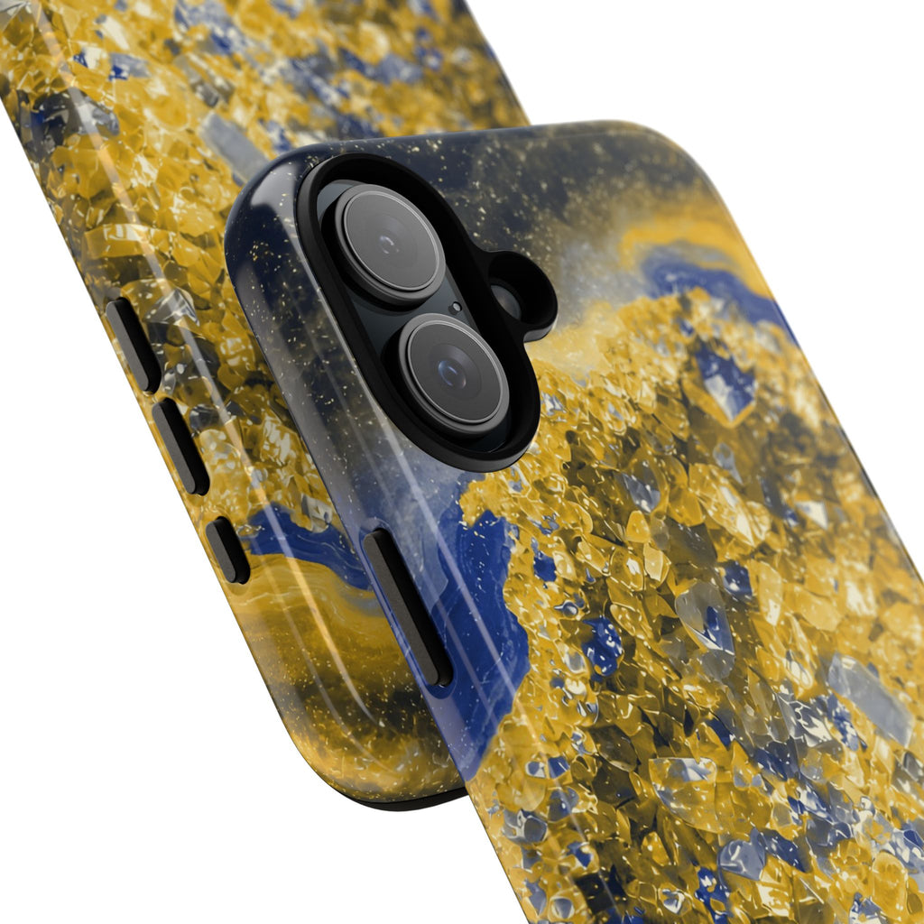 Geode Core - Mustard Navy Phone Case