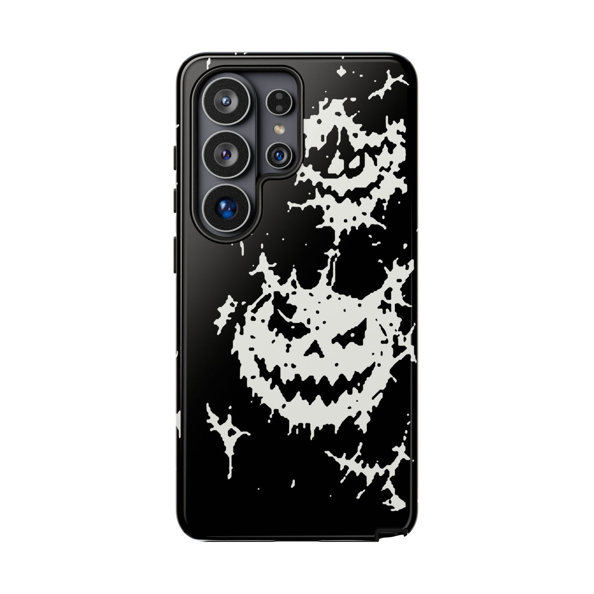 White Spiderweb Pumpkin Phone Case