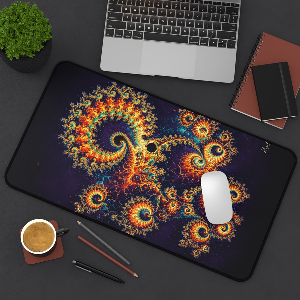 Copper Infinity - Infrared Desk Mat