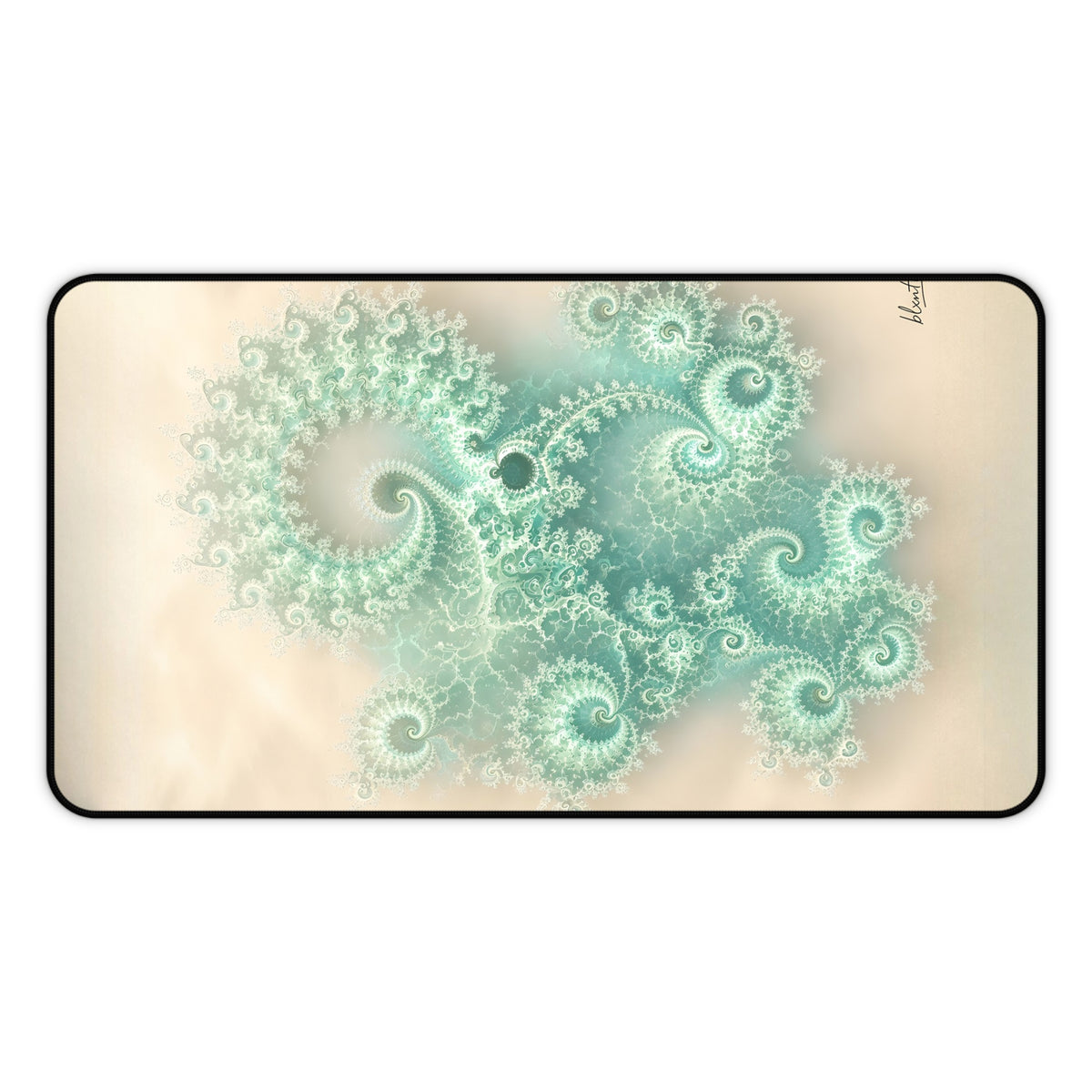 Copper Infinity - Sea Glass Desk Mat