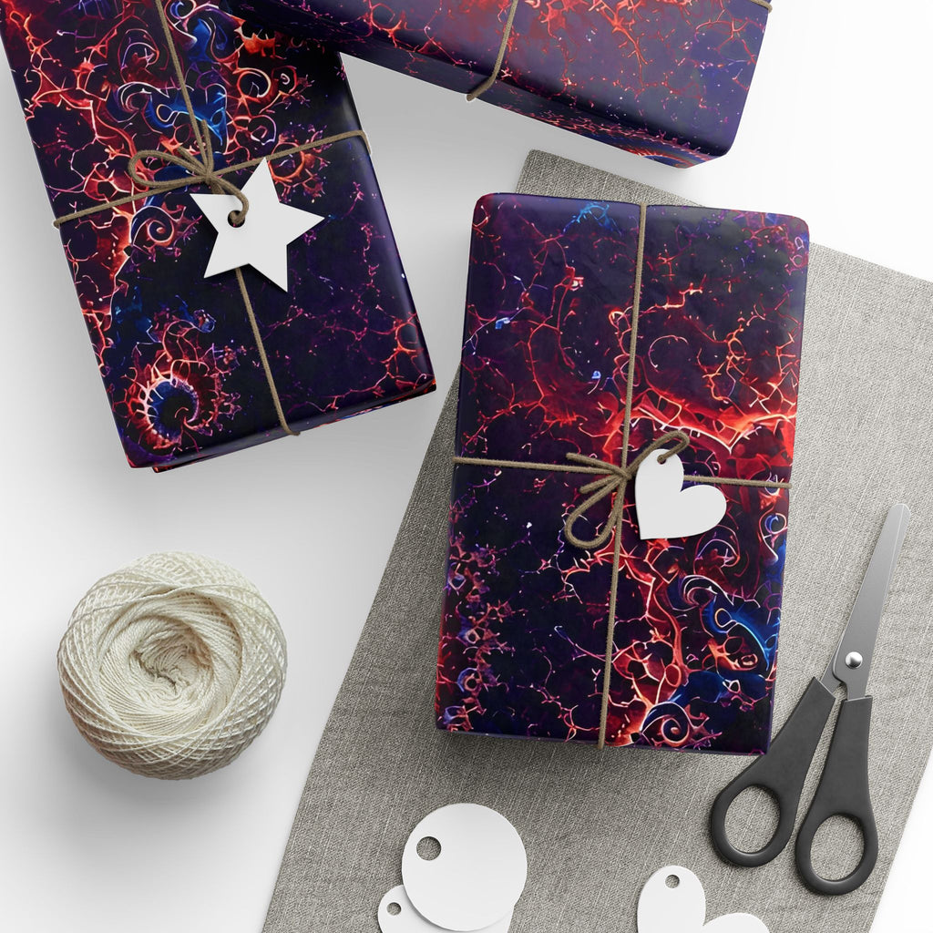 Copper Infinity - Jewel Tones Wrapping Paper