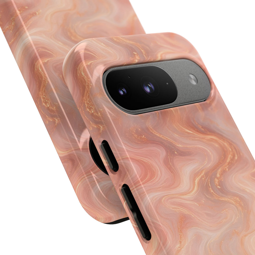 Rose Gold Marble Phone Case