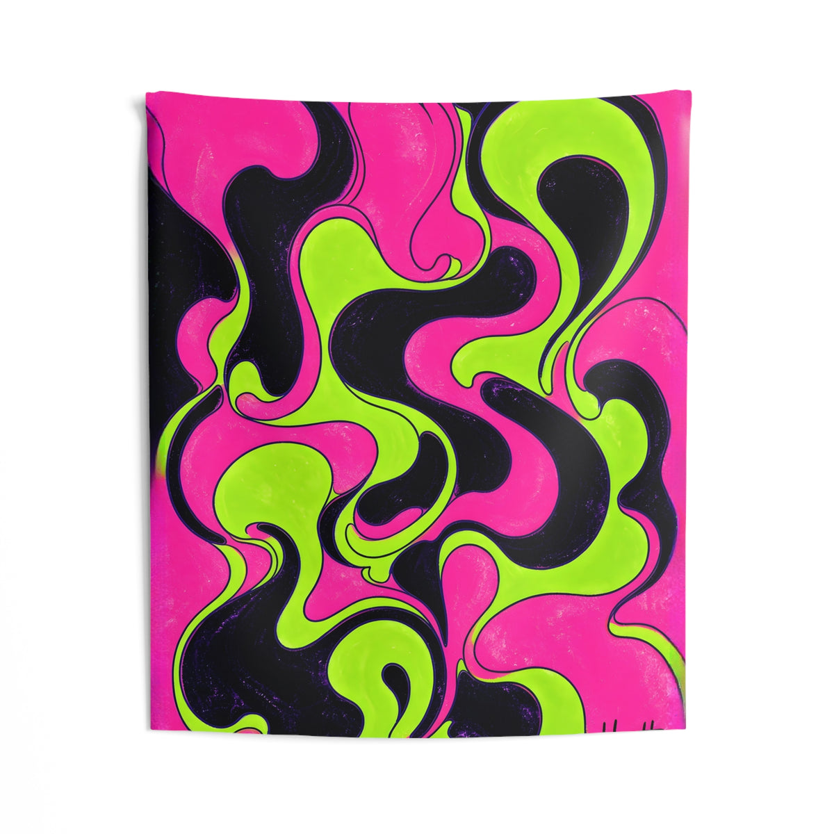 Fillmore Flow - Blacklight Tapestry