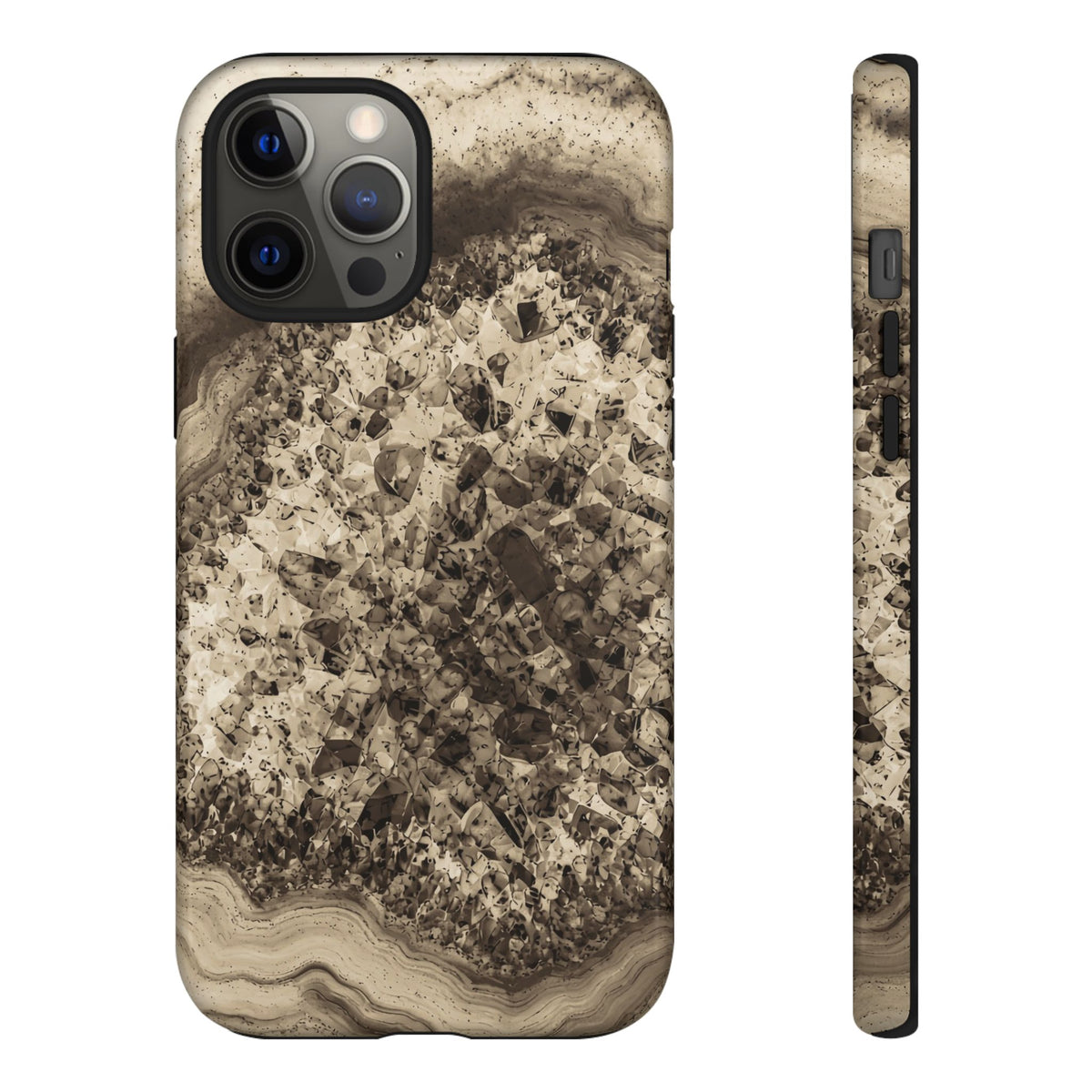 Geode Core - Ink on Paper Phone Case