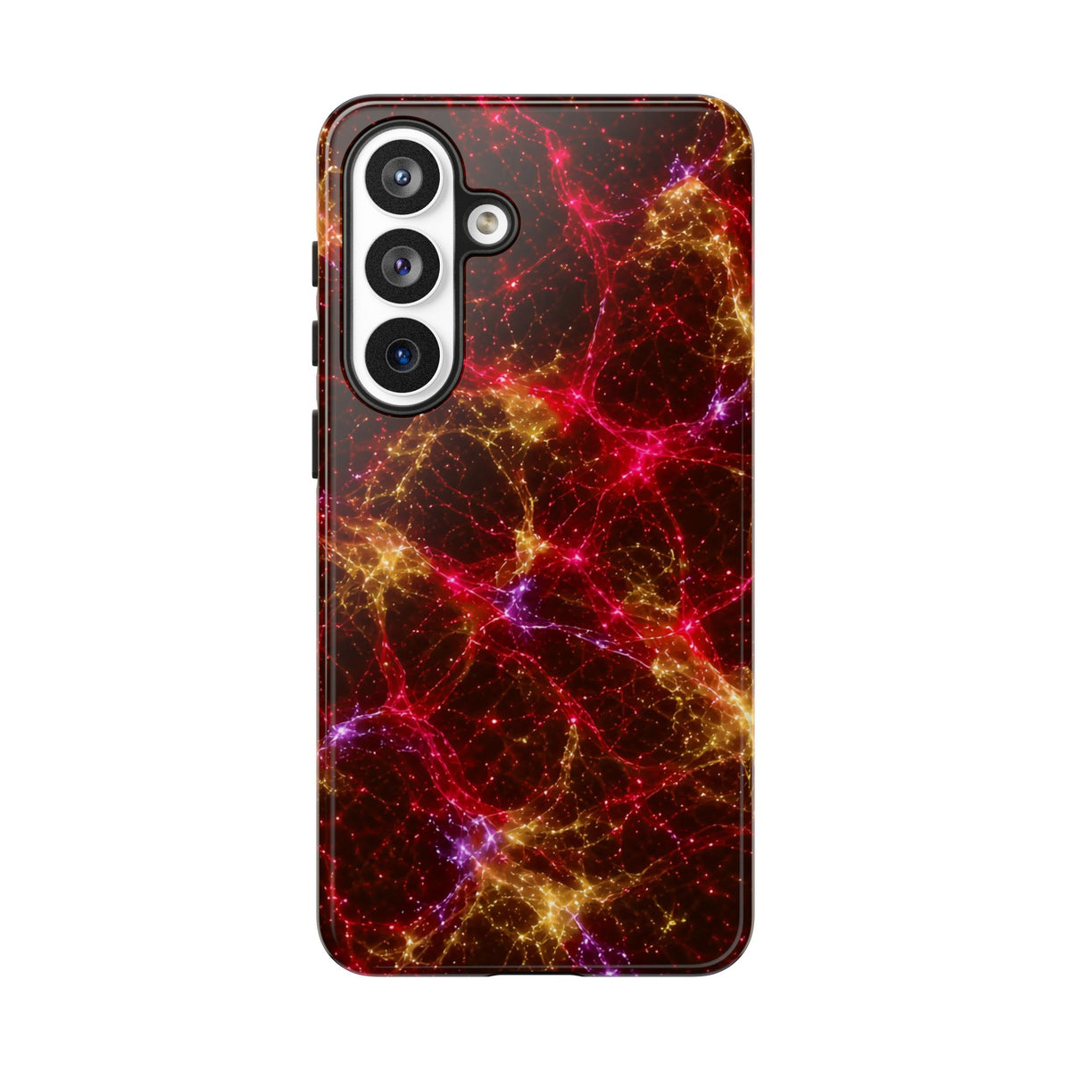 Neon Mycelium - Rainbow Nerve Phone Case