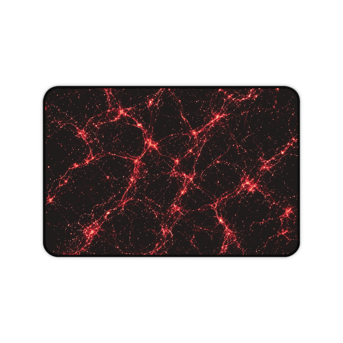 Neon Mycelium - Blood Moon Desk Mat