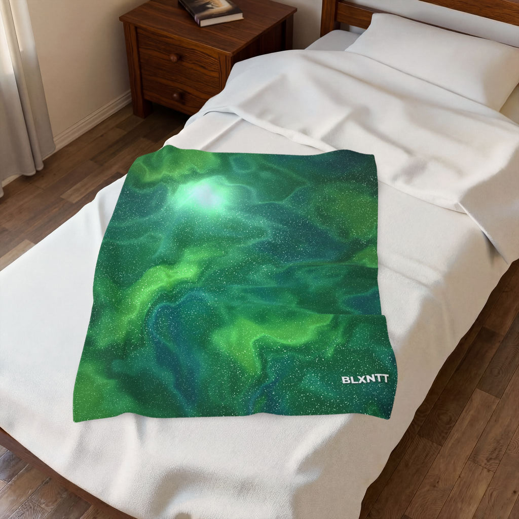 Green Rainbow Dream Blanket