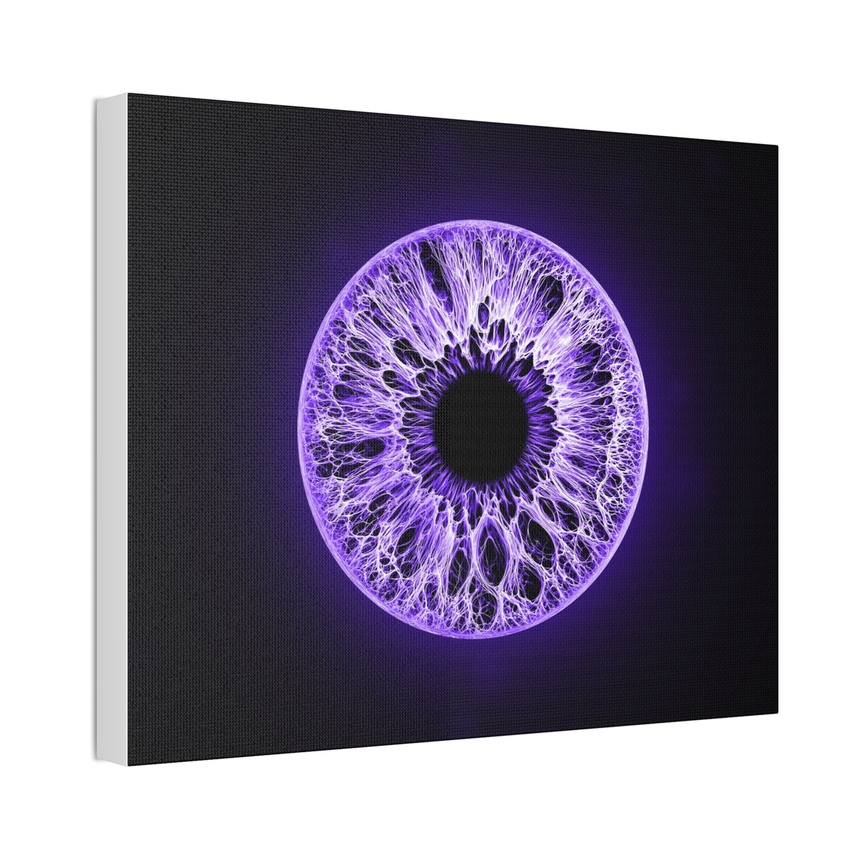 BLXNTT Iris – Lace Web Ultraviolet Glossy Canvas
