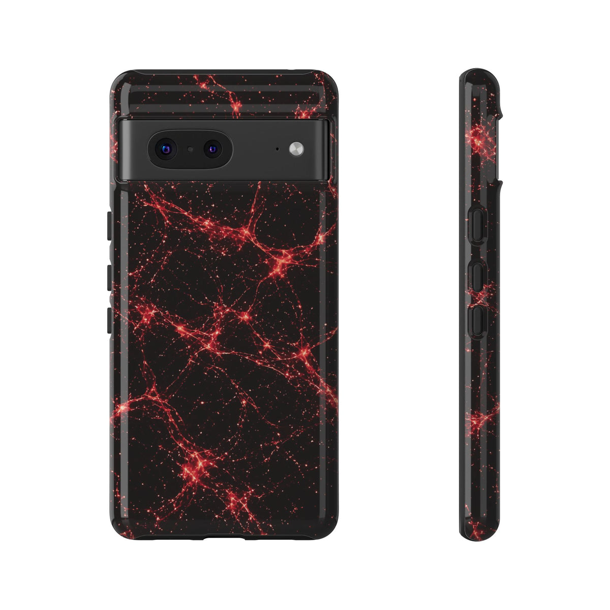 Neon Mycelium - Blood Moon Phone Case