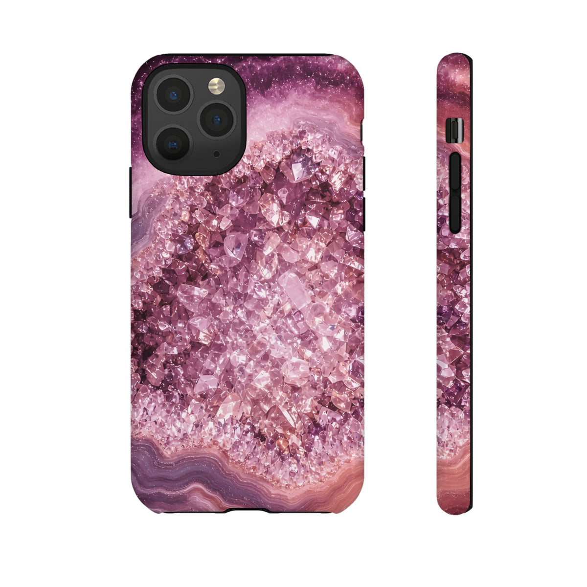 Geode Core - Rose Quartz Phone Case