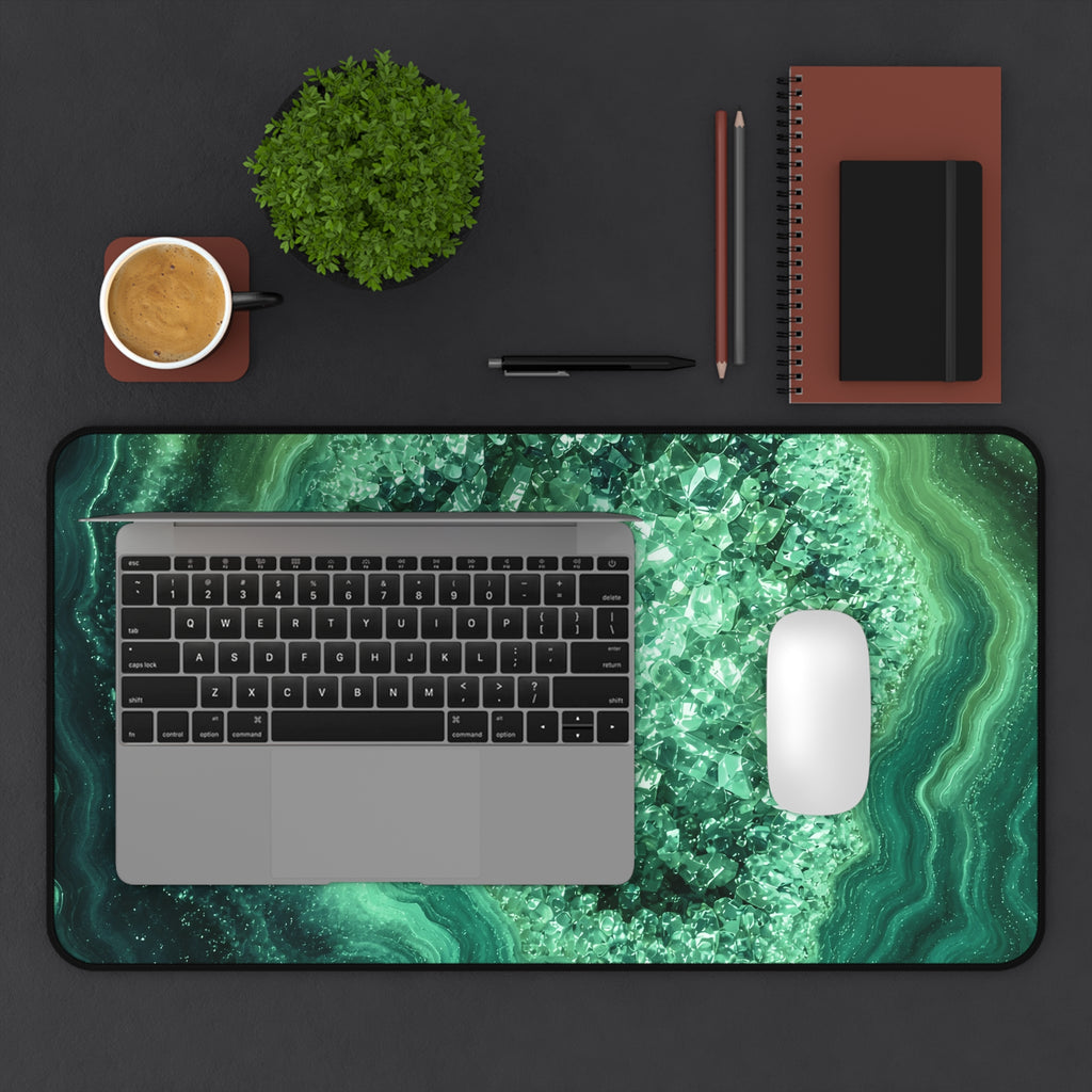 Geode Core - Jade Temple Desk Mat