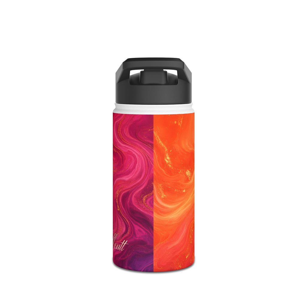 Sunset Marble Water Bottle