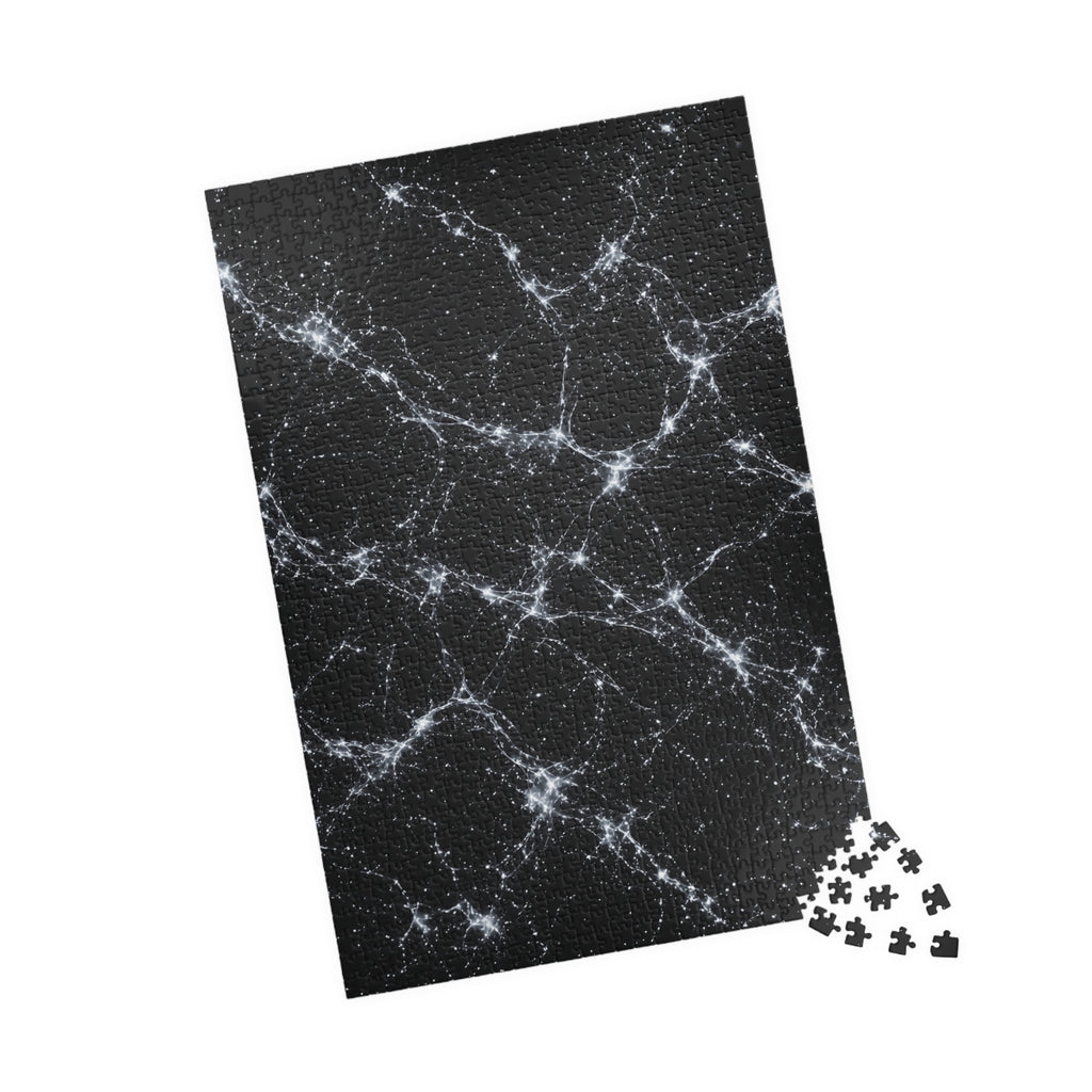 Neon Mycelium - Silver Ghost Jigsaw Puzzle