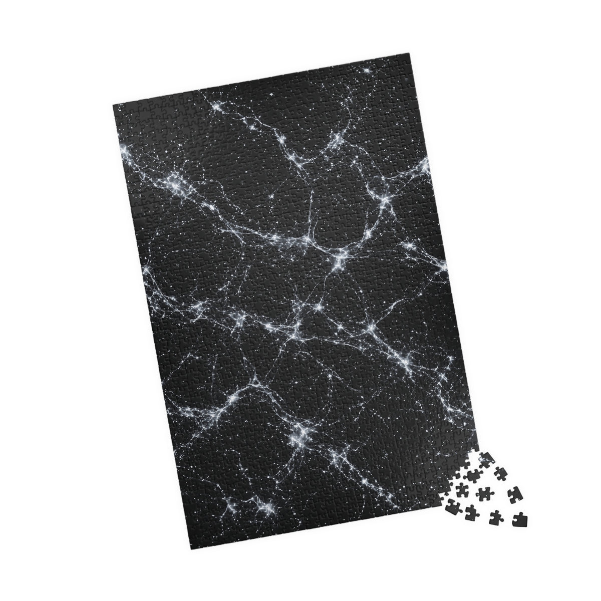 Neon Mycelium - Silver Ghost Jigsaw Puzzle