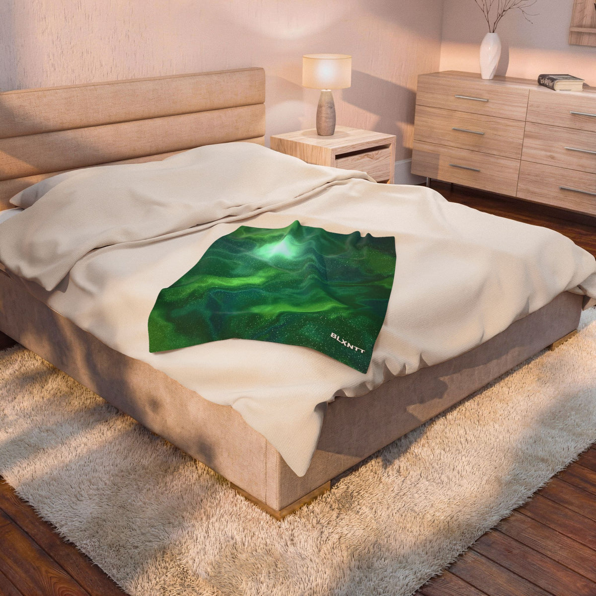 Green Rainbow Dream Blanket