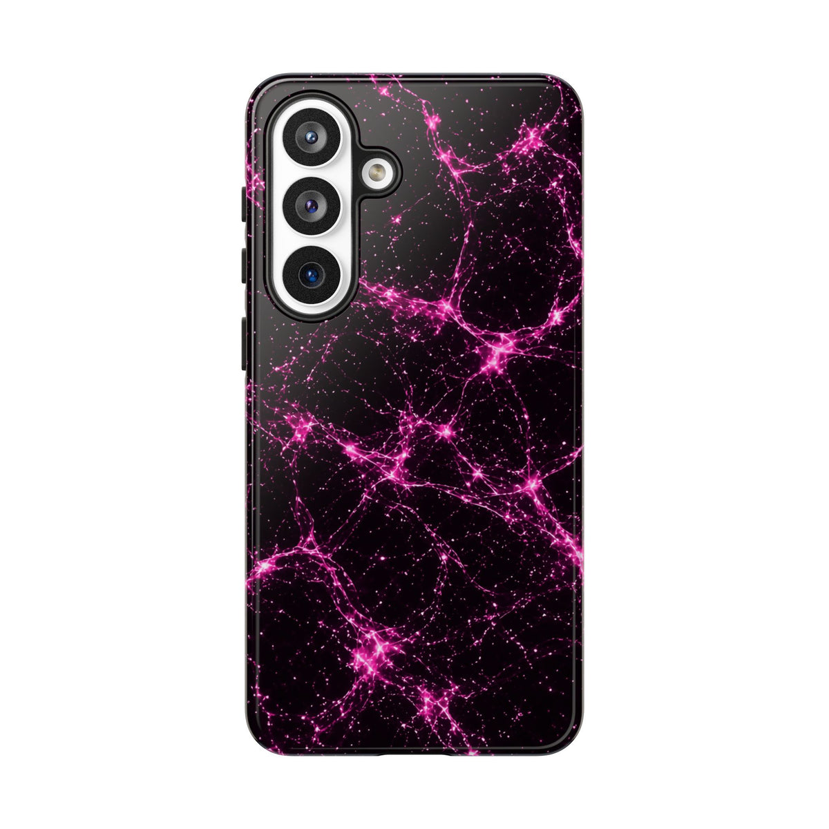 Neon Mycelium - Hot Pink Pulse Phone Case