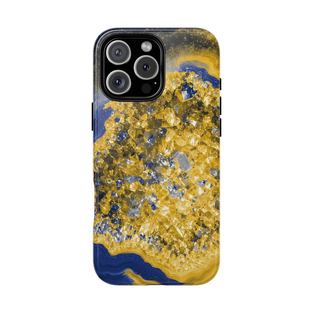Geode Core - Mustard Navy Phone Case