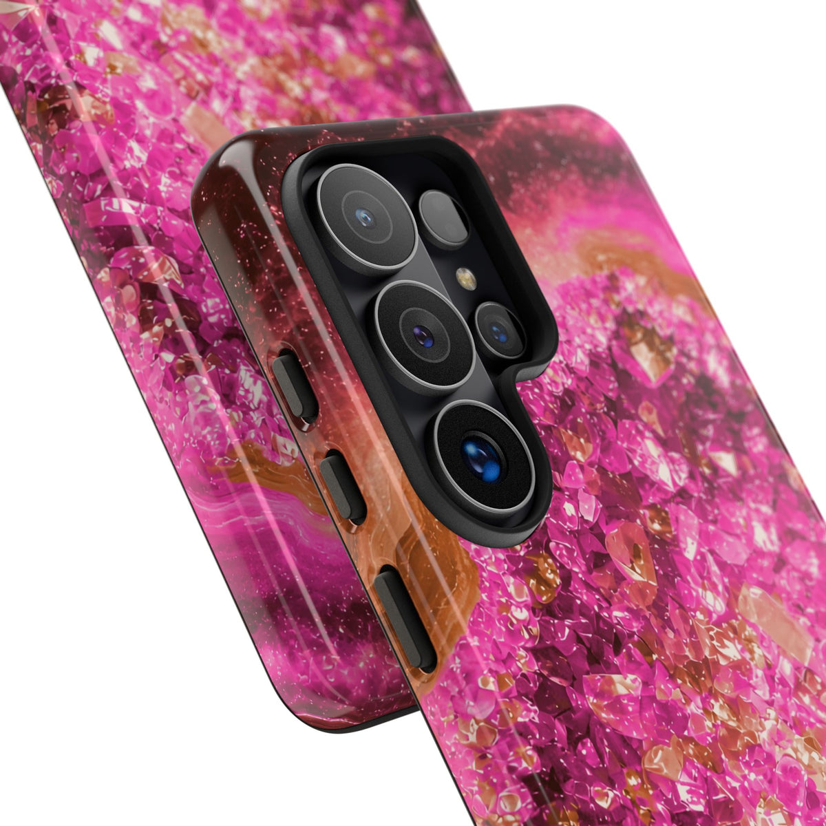 Geode Core - Terracotta Neon Phone Case