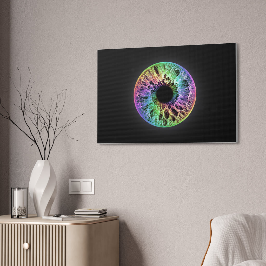 BLXNTT Iris – Lace Web Holographic Glossy Canvas