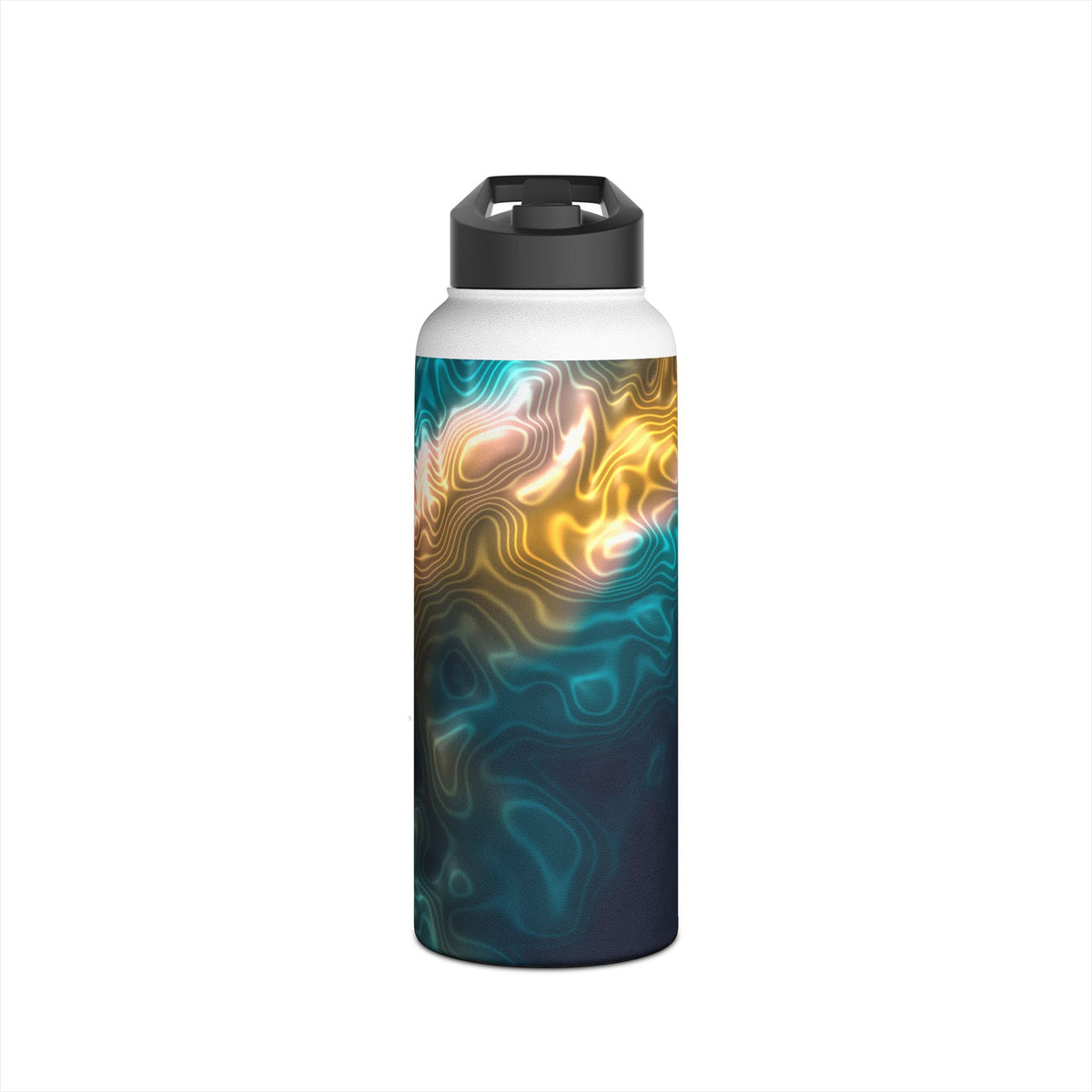Ink in Water Water Bottle