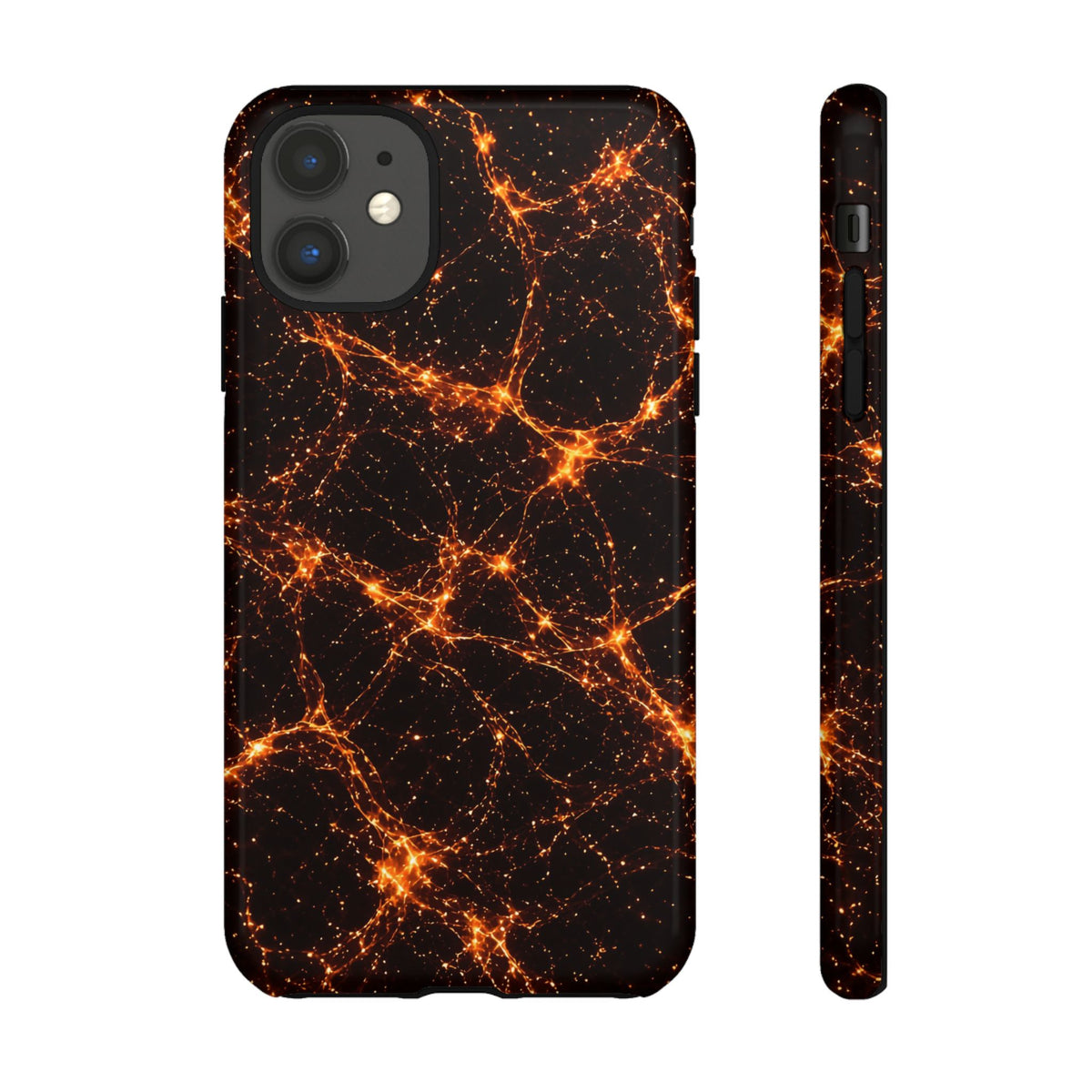 Neon Mycelium - Solar Flare Phone Case