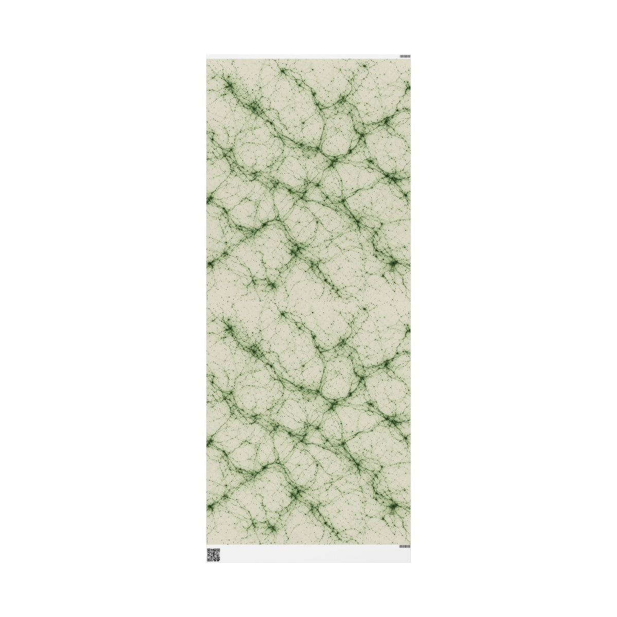 Neon Mycelium - Matcha Latte Wrapping Paper