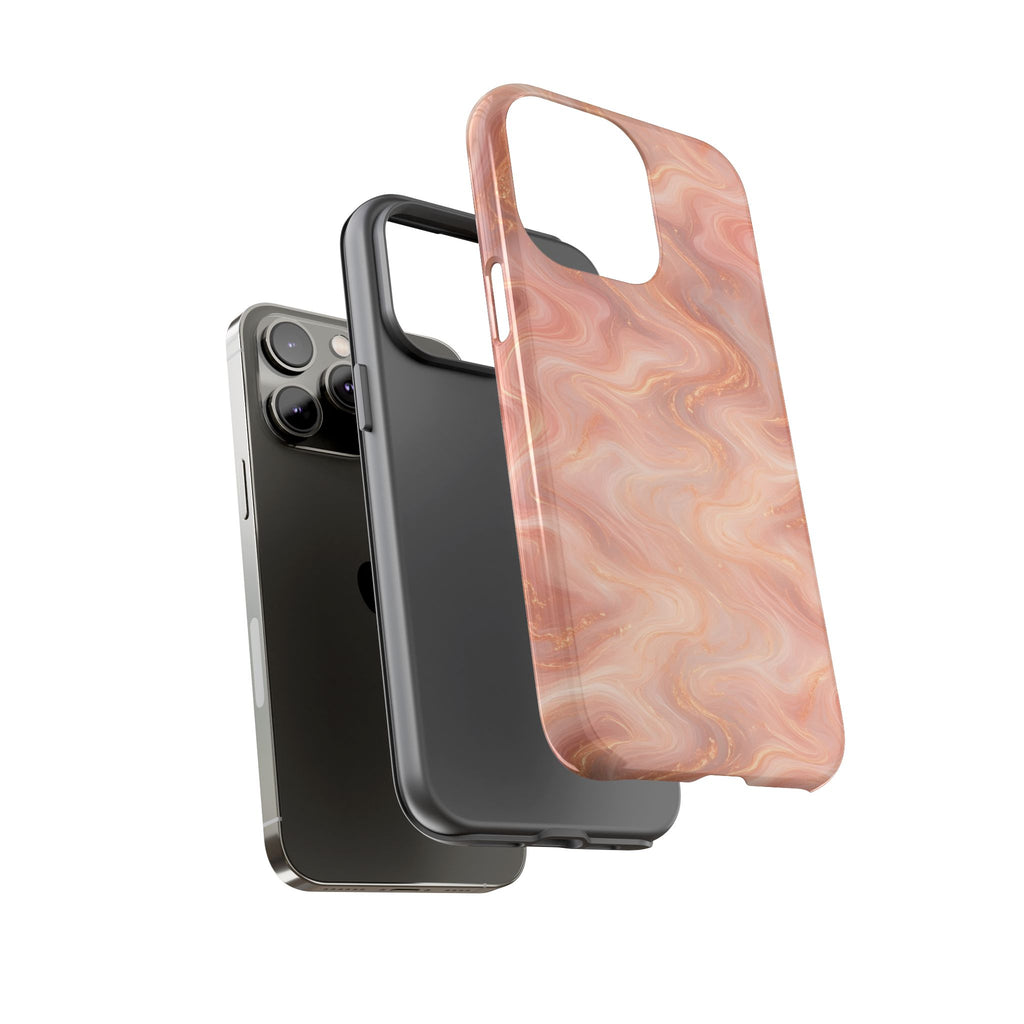Rose Gold Marble Phone Case