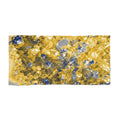 Geode Core - Mustard Navy Beach Towel