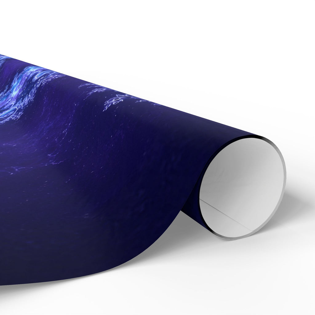 Copper Infinity - Bioluminescent Jellyfish Wrapping Paper
