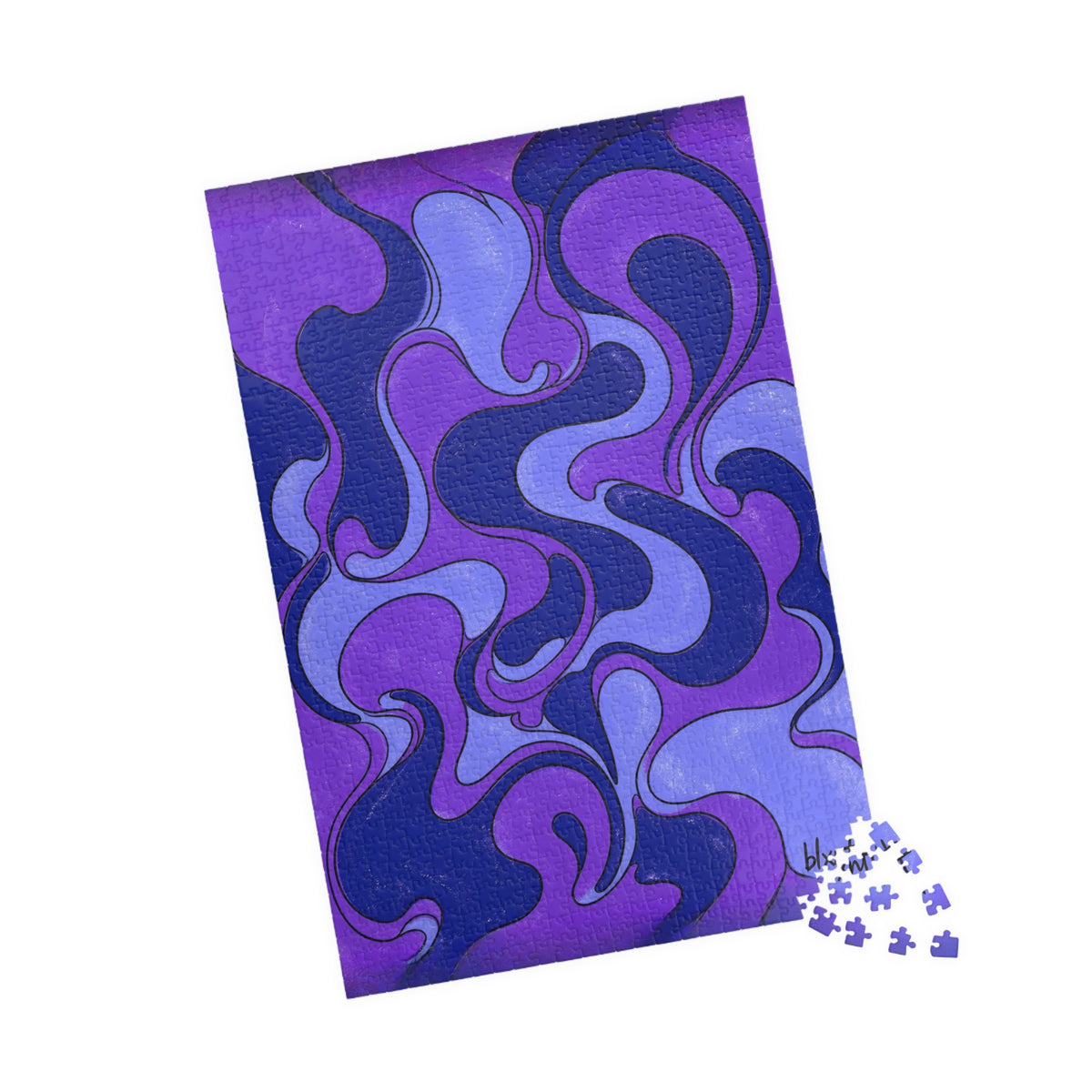 Fillmore Flow - Ultraviolet Jigsaw Puzzle