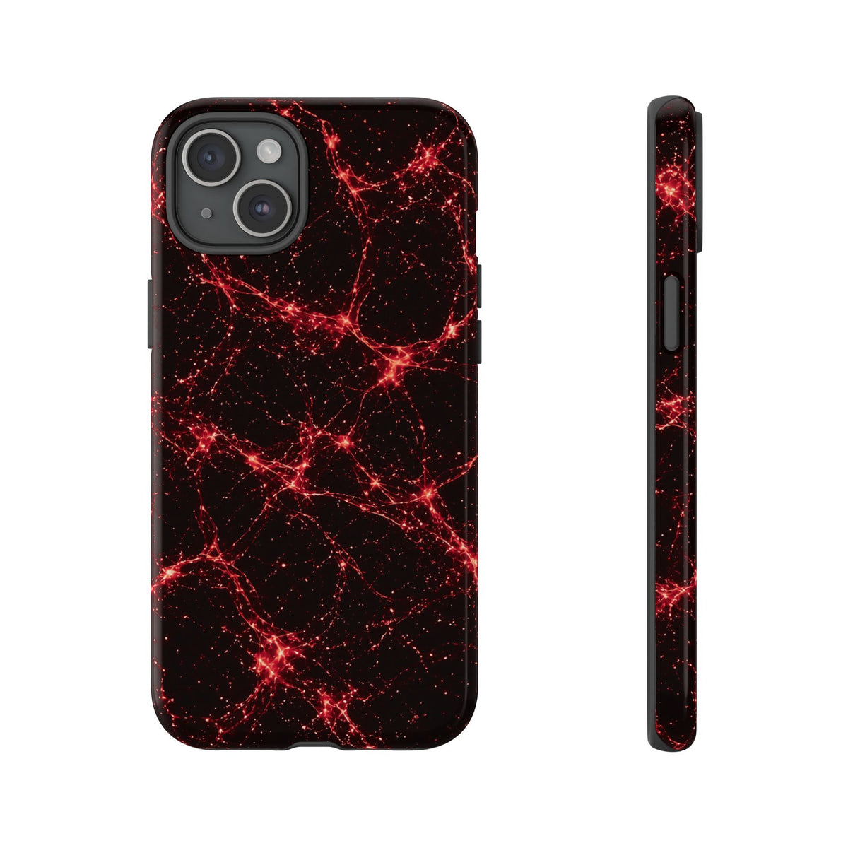 Neon Mycelium - Blood Moon Phone Case