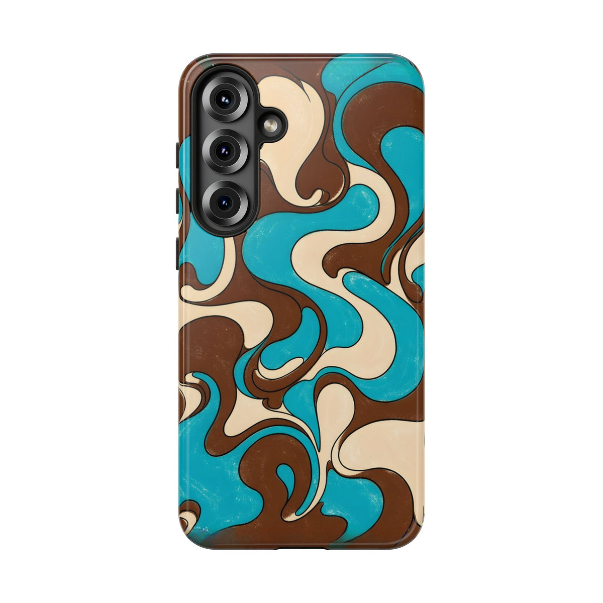 Fillmore Flow - Turquoise & Chocolate Phone Case