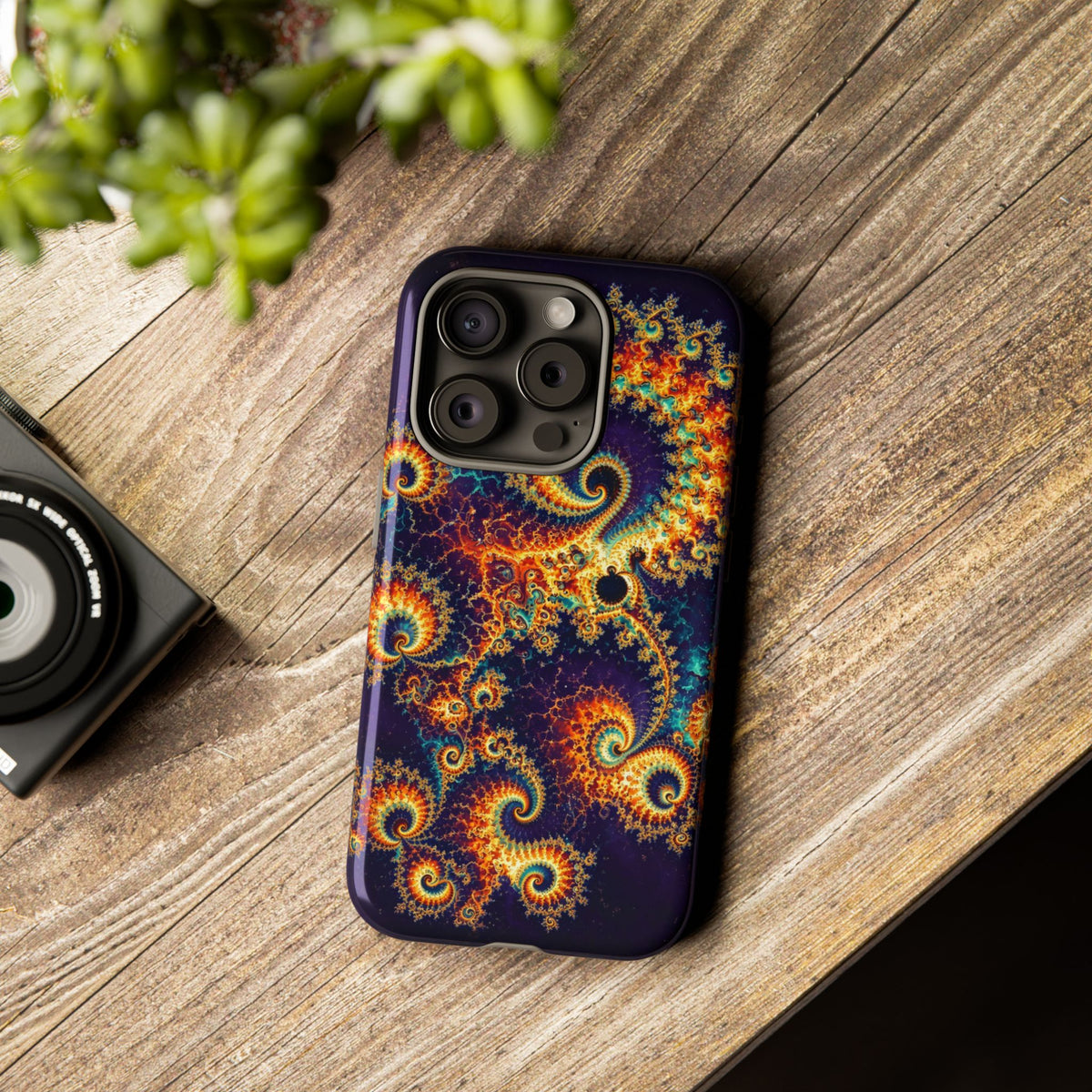Copper Infinity - Infrared Phone Case